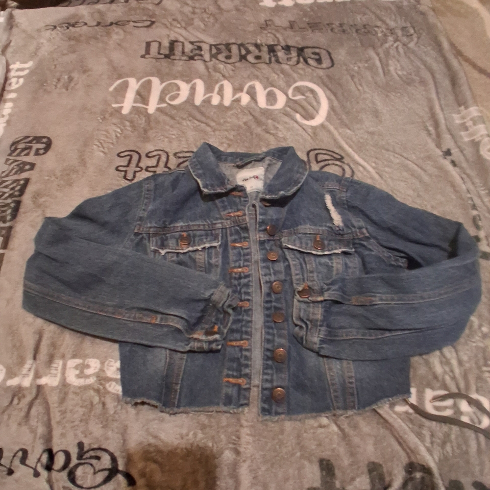 Miss Selfridge Blue Jean Jacket